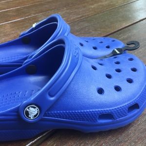 Blue NEW CROCS!!